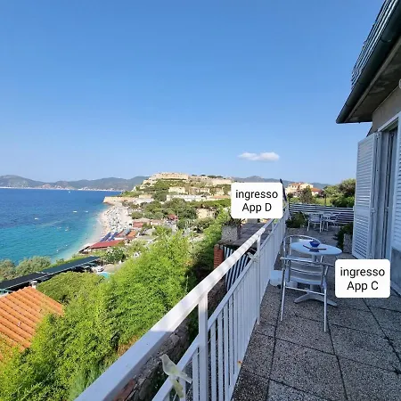 Apartmán La Terrazza Sulle Ghiaie - Goelba *